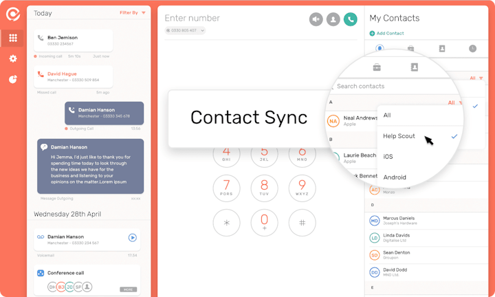 CircleLoop - Automatically sync your Help Scout contact data into CircleLoop