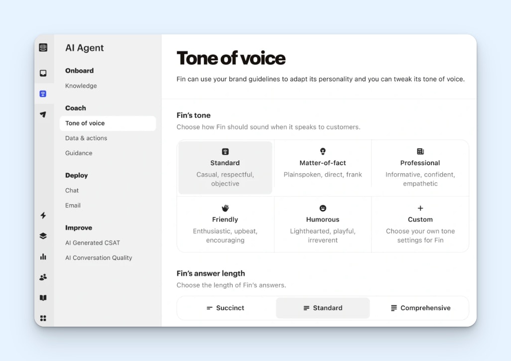 Zendesk Alternatives: Intercom Product Screenshot