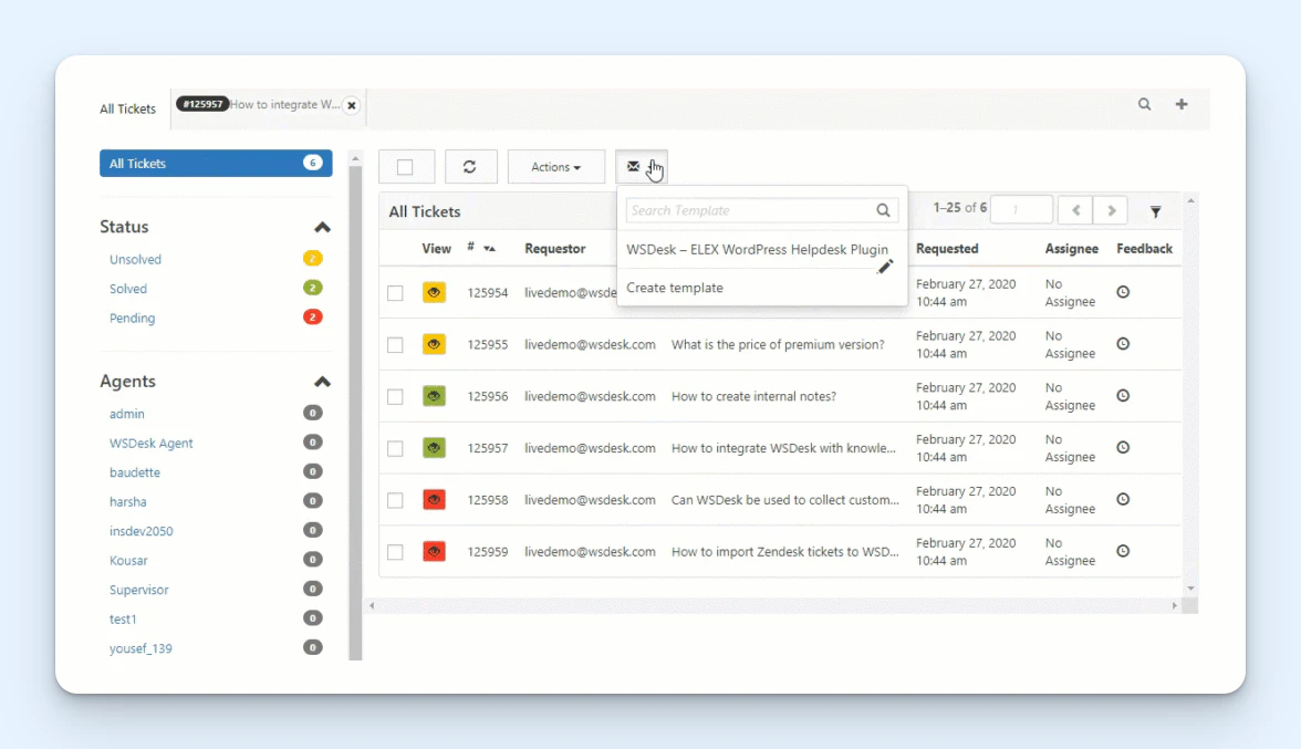 Ecomm Help Desk - WSDesk