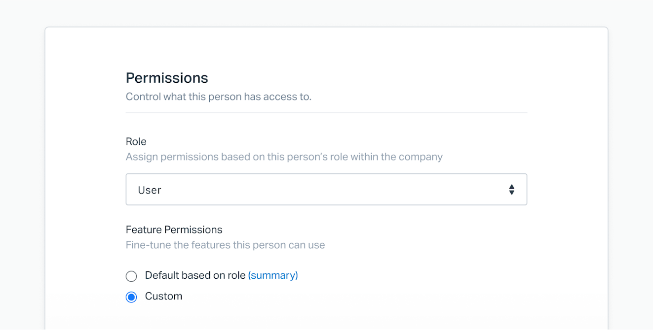 advanced permissions by user in Help Scout