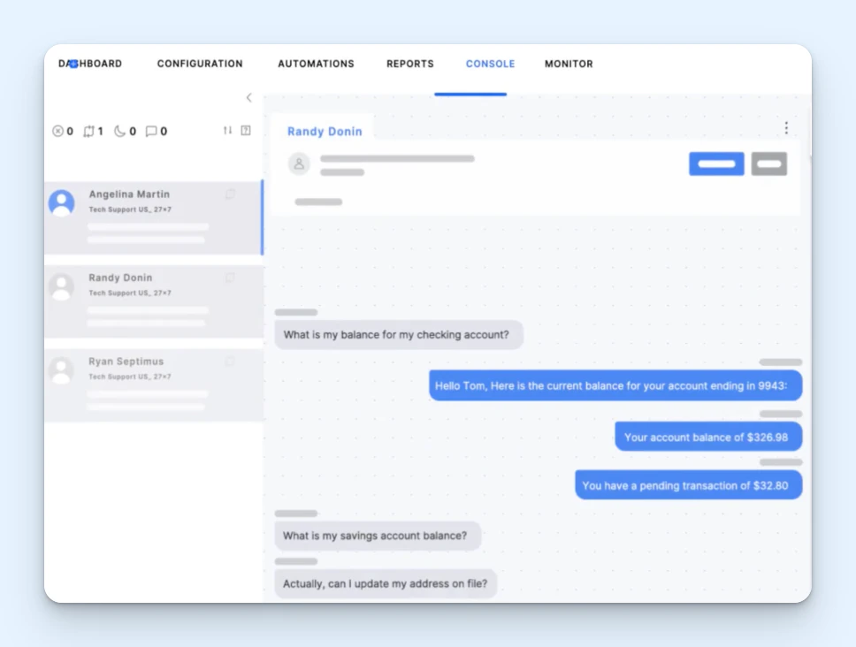 Product Screenshot - Kore.ai