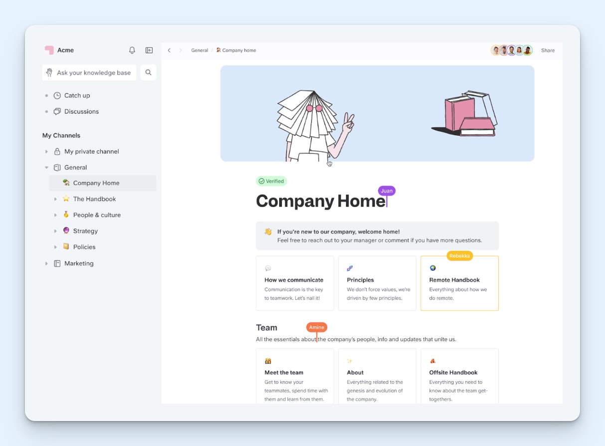 Best FAQ Software - Slite
