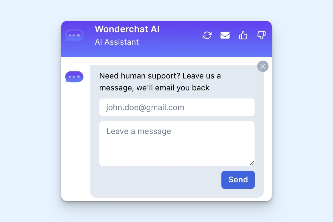 Chatbots for Customer Service - Wonderchat