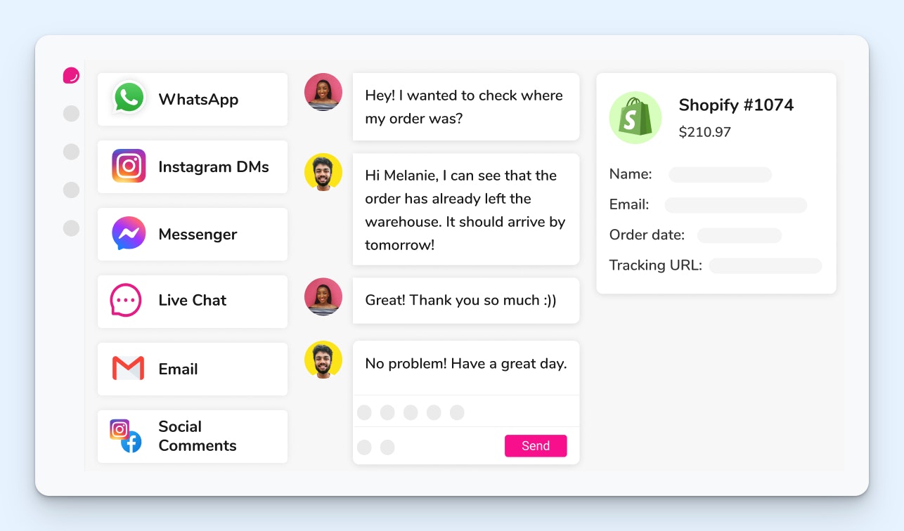 Product Screenshot: Delight Chat