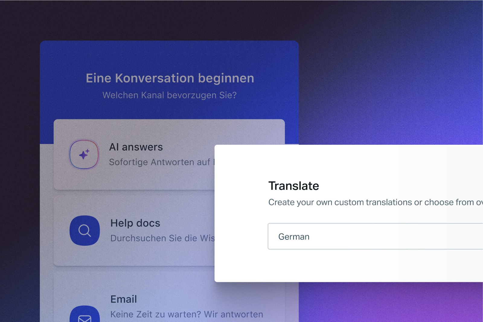 Self Service - 2025 - Translate