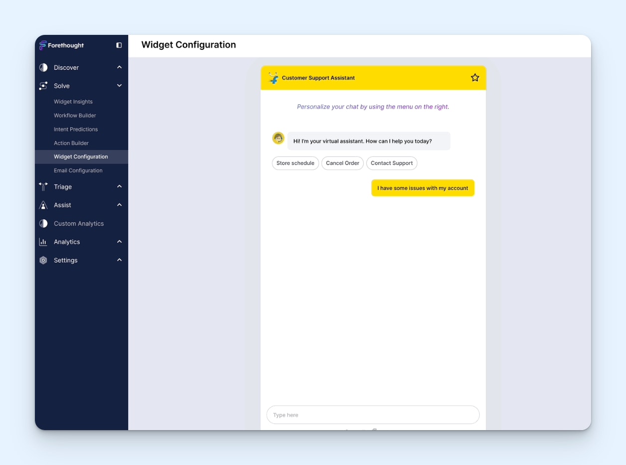 Chatbots for Customer Service - Forethought AI
