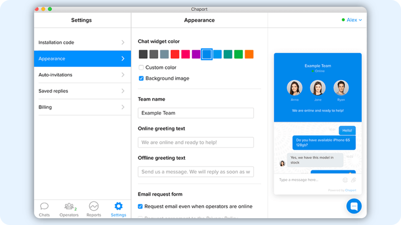 Free Live Chat - Chaport Product Image