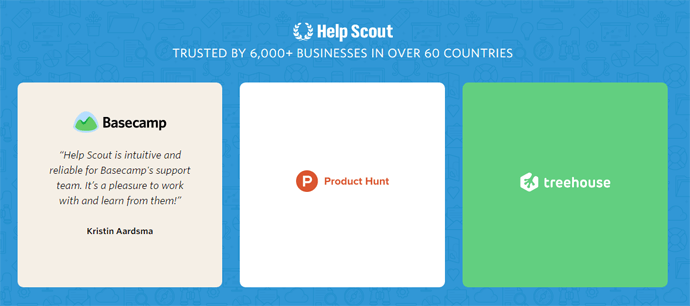 Help Scout customers
