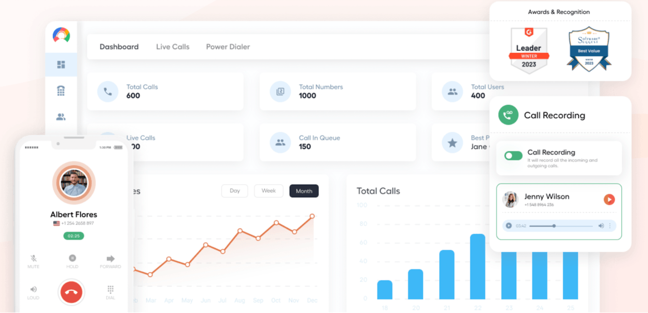 Medical CS Software - CallHippo Screenshot