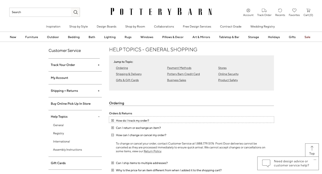 Knowledge Base Examples - Image 22 (Pottery Barn)