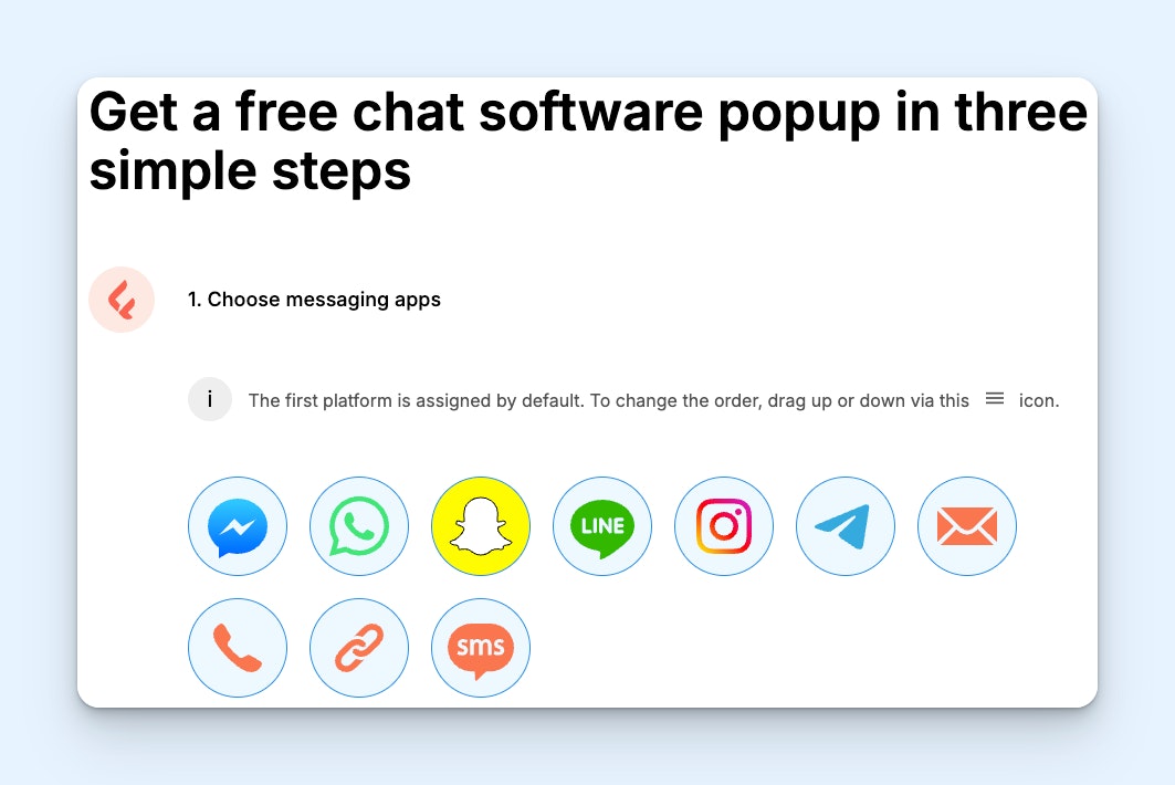 Free Live Chat Software - Freechat Product Screenshot