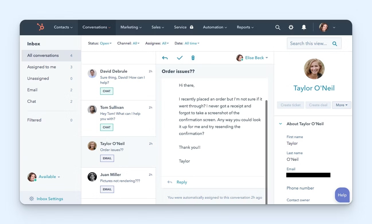Freshdesk Alternatives - HubSpot