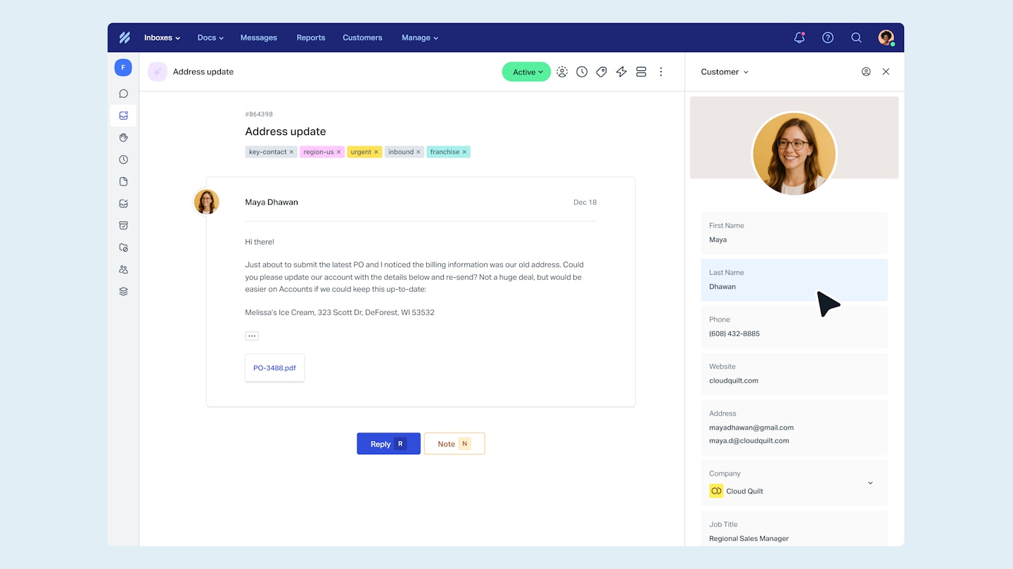 A Faster Way to Edit Contacts
