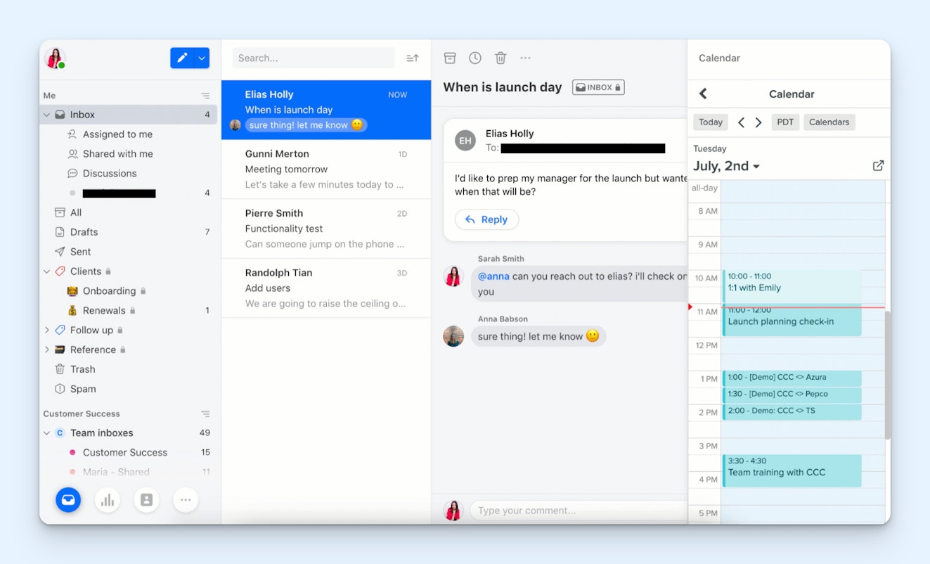 Email Management Software - Front Product Screenshot