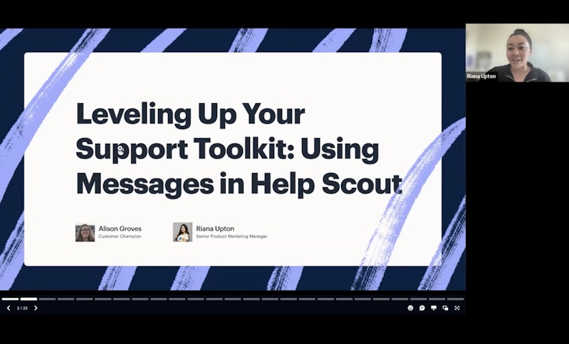 Leveling Up Your Support Toolkit: Using Messages in Help Scout