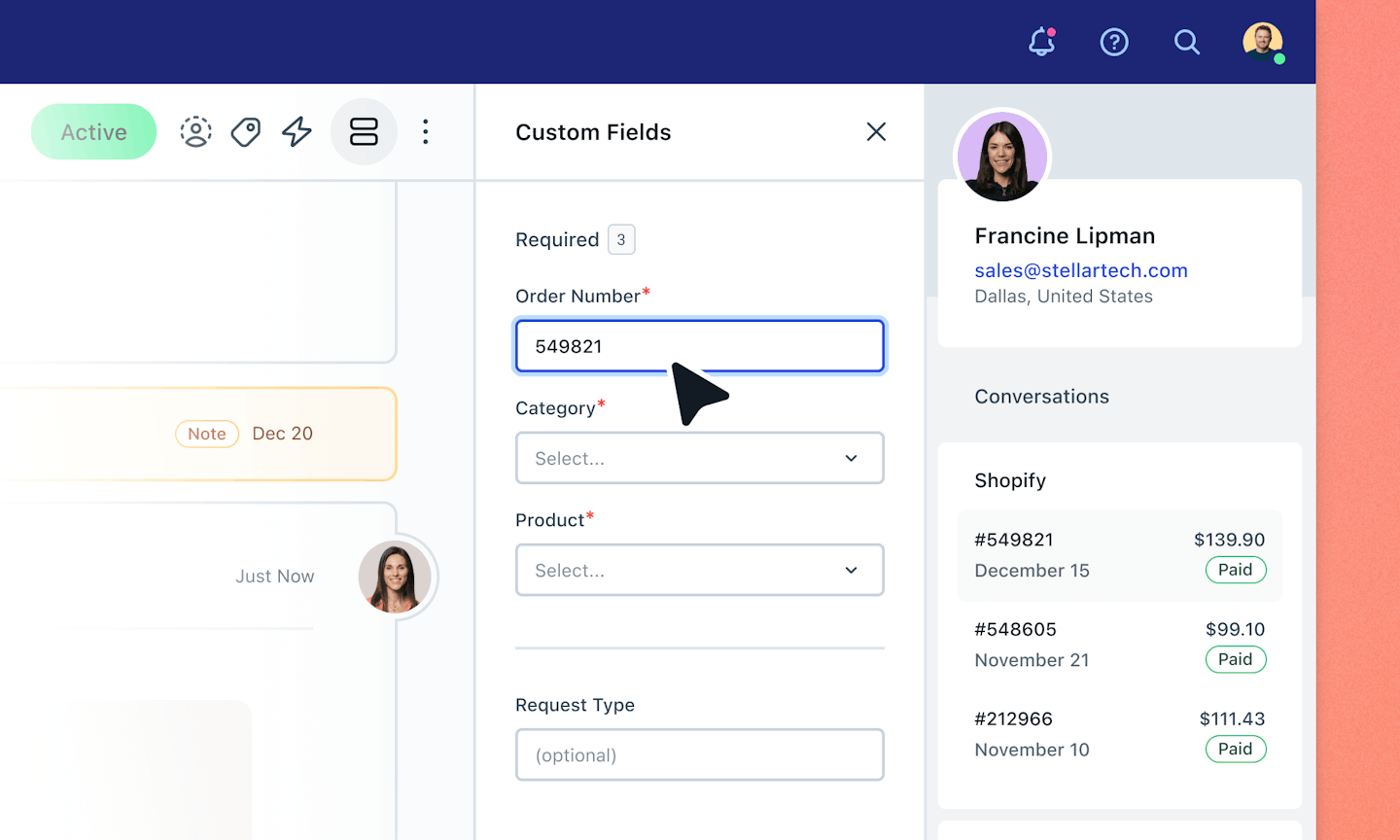 Improved Access to Custom Fields