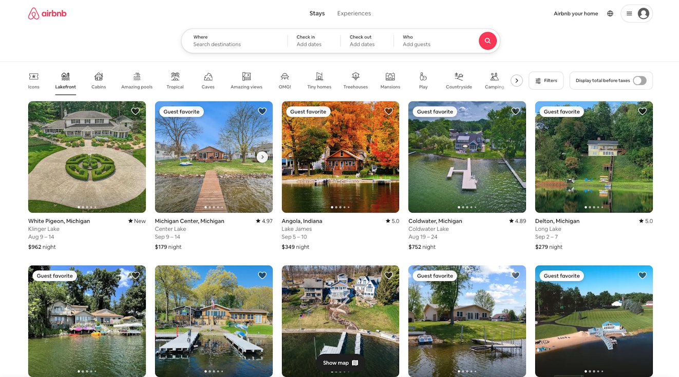 C2C Ecommerce - Airbnb