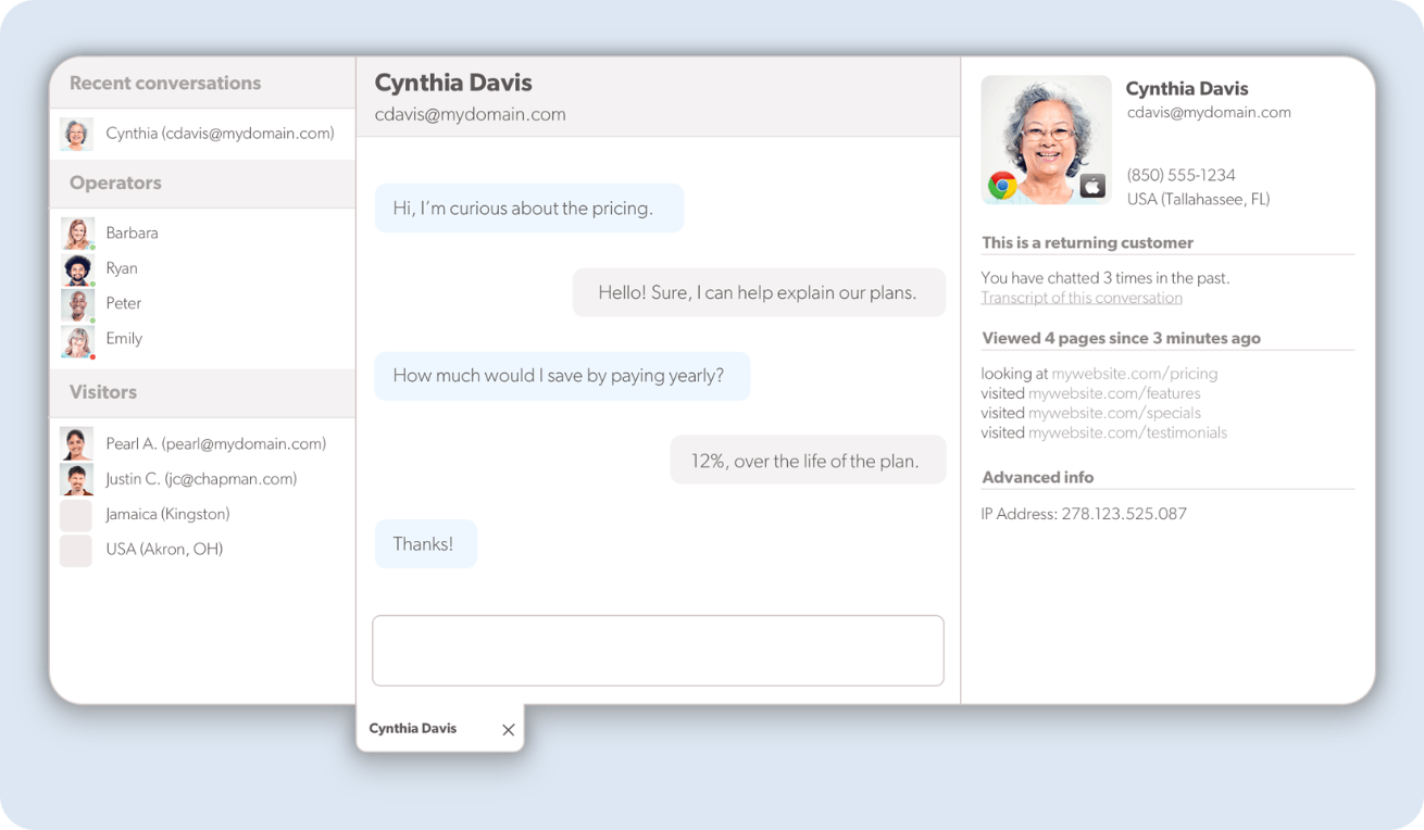 Intercom Alternatives - Olark Product Image