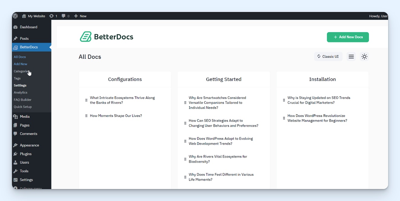 Best FAQ Software - BetterDocs