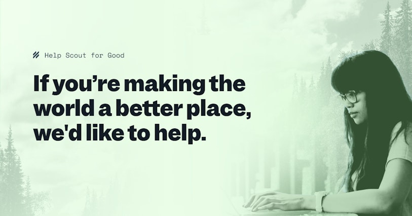 Help Scout for Good