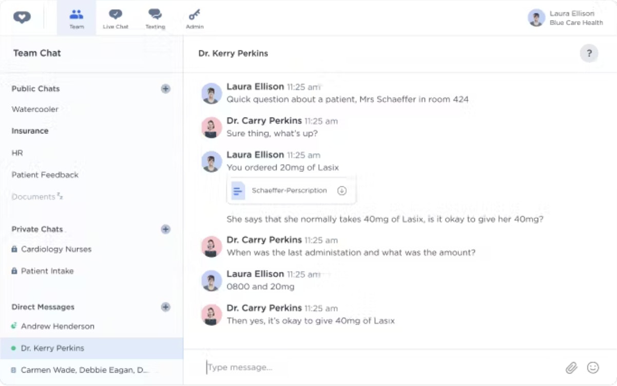 HIPAA Compliant Help Desk - Medchat