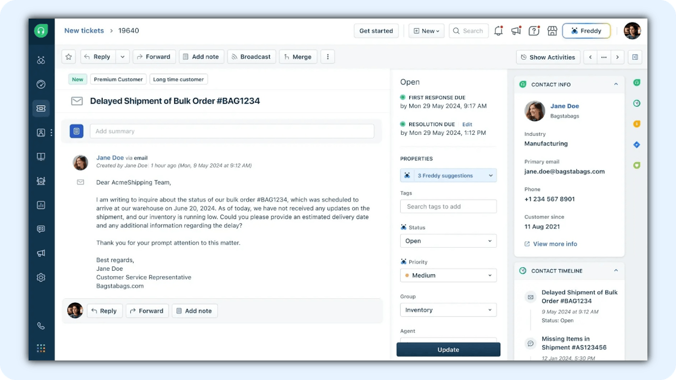 Ecomm Help Desk - Freshdesk