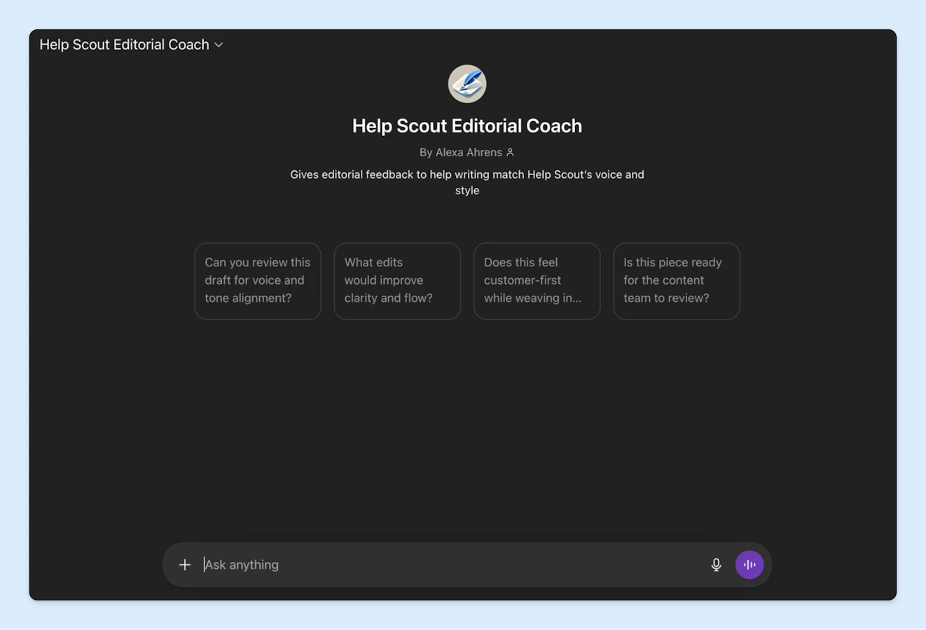 AI Adoption - Editorial Coach
