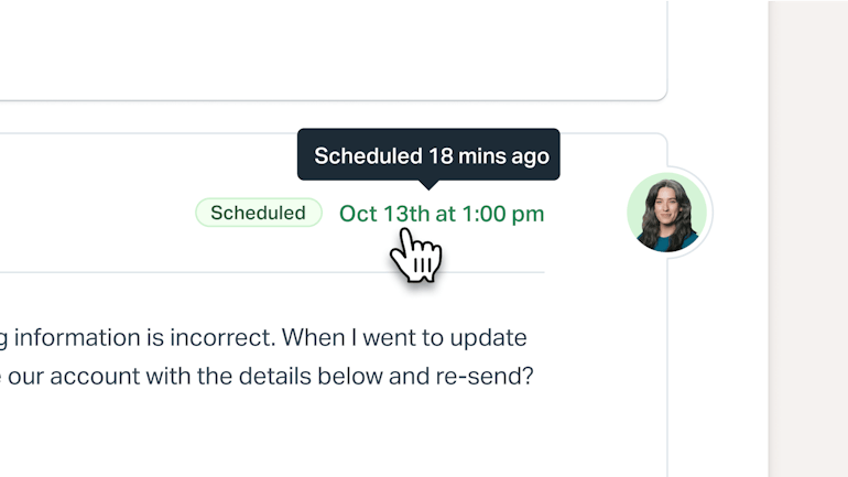 Feature Grid - Send Later