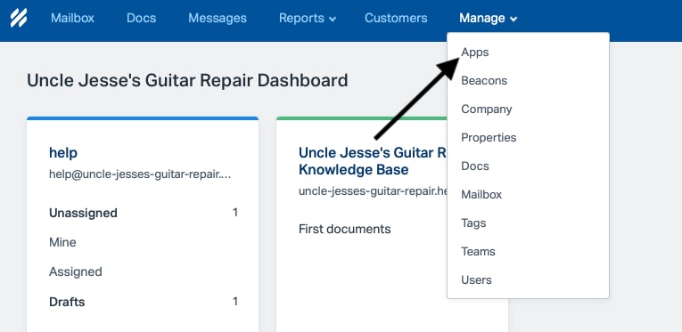 Installing the Help Scout Jira app - Image 1