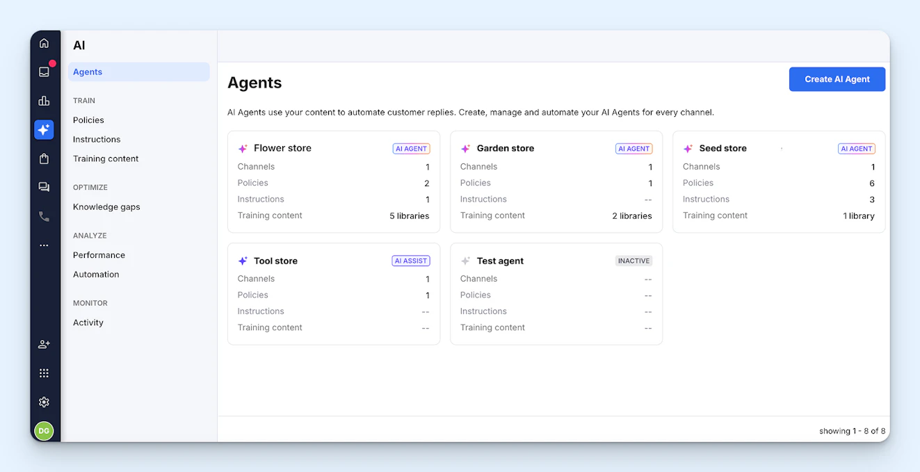 Product Screenshot - eDesk (Agents)