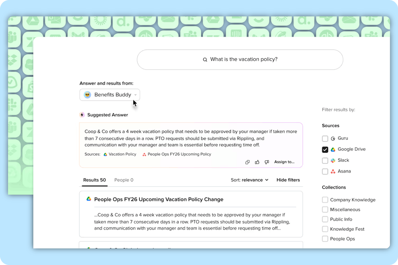 Best Knowledge Base Software - Guru Product Image