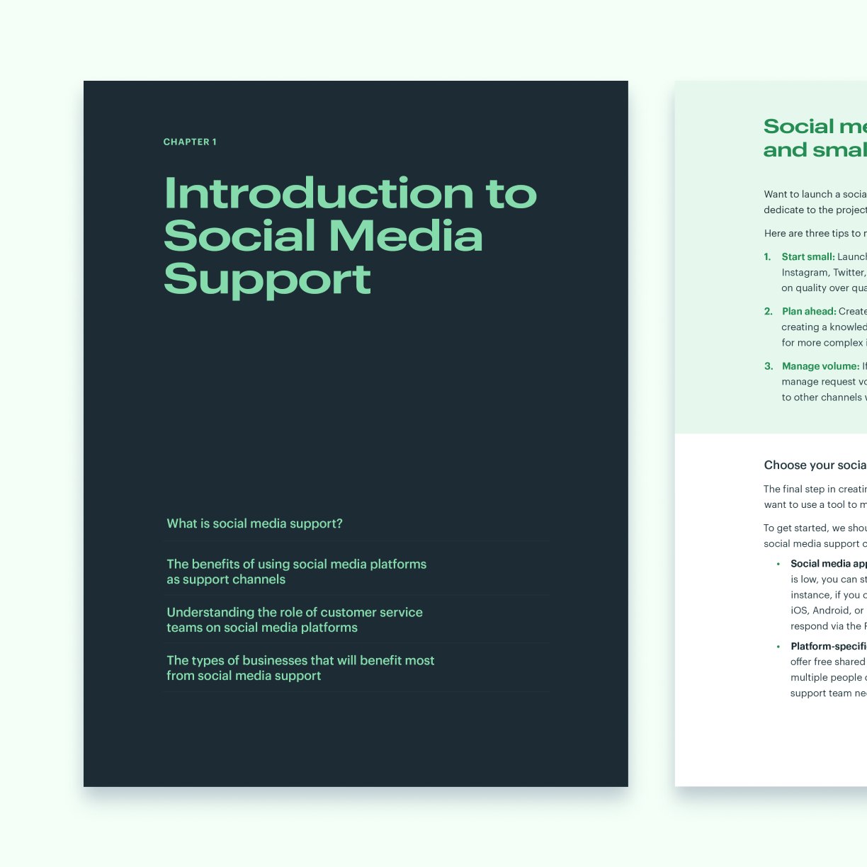 Getting Started with Social Media Support - Inside eBook
