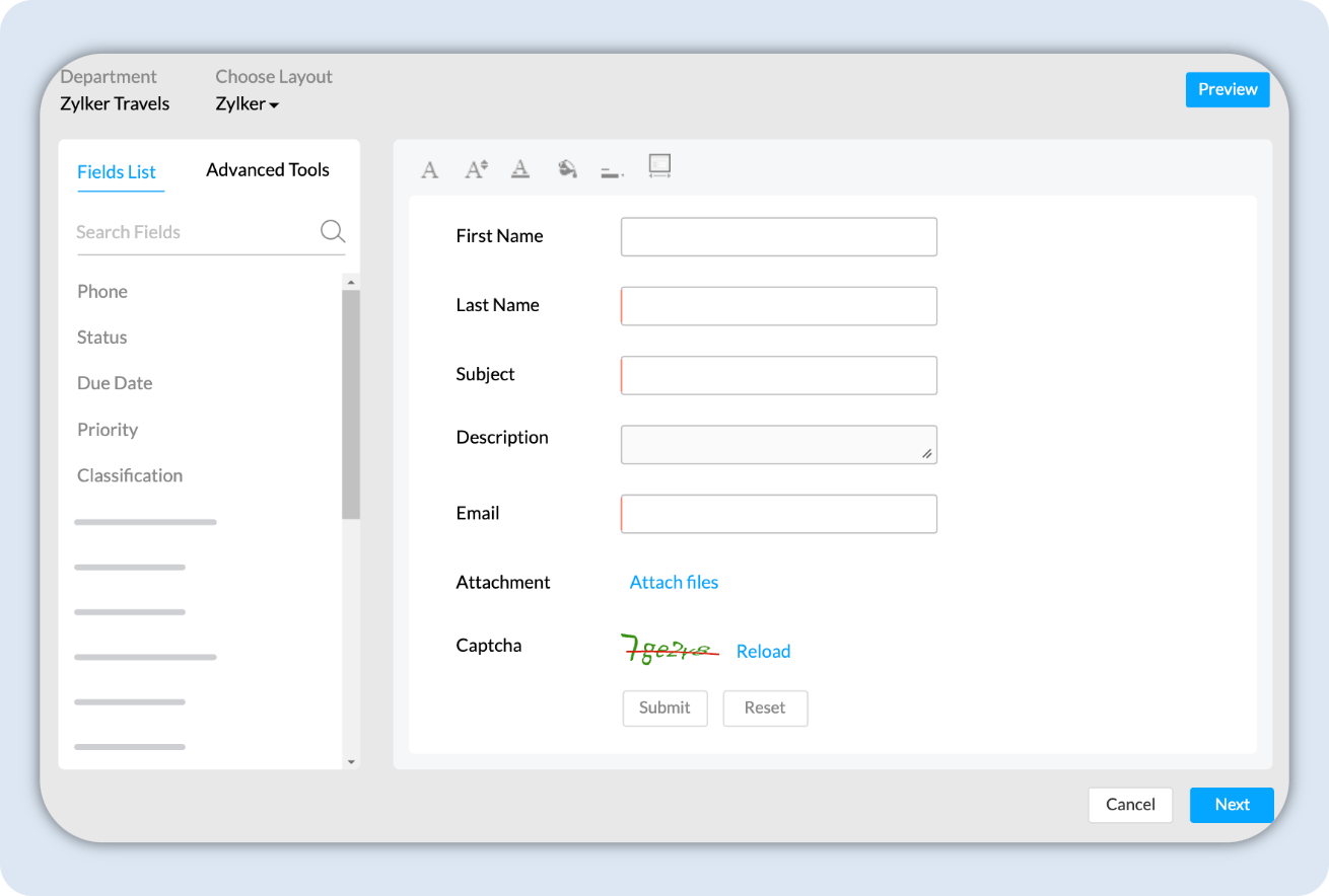 Free Help Desk Ticketing - Zoho Desk Image