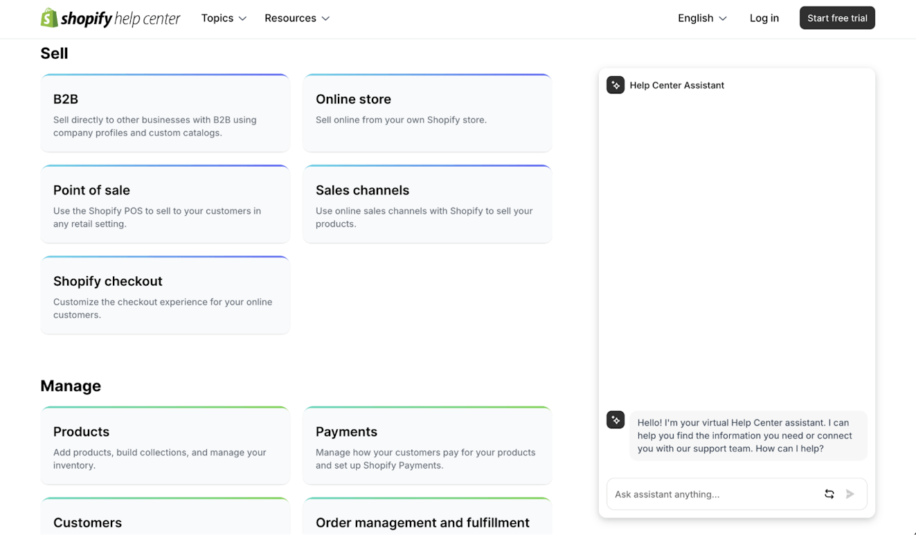 Ecommerce Knowledge Base - Image 8 - Shopify Help Center