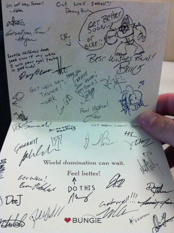 Card from Bungie Studios