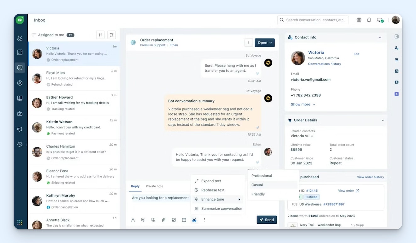 Freshdesk Screenshot