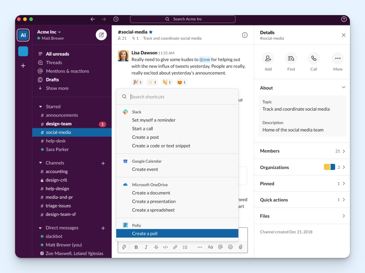 Google Groups Alternatives - Slack