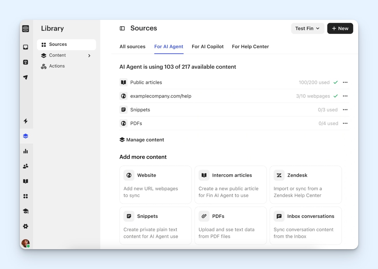 HubSpot Alts - Intercom Product Screenshot