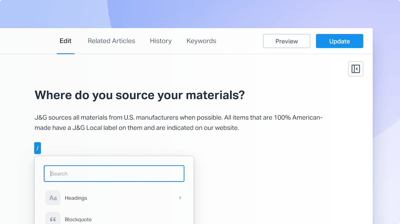 Create Help Articles With Confidence Using the New Docs Editor