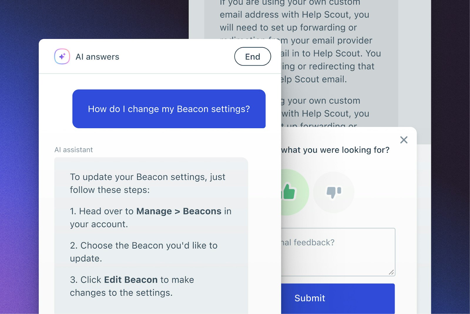 Self Service - 2025 - AI Answers